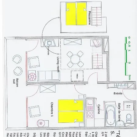 Chalet Bouquetin- Tetras Lyre 2 To 4 People La Plagne
